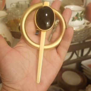 Most awesome, huge vintage brooch PM 414A